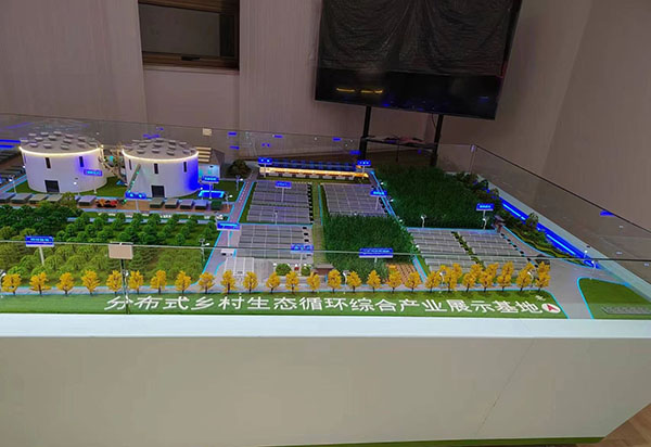 乡村生态循环产业基地沙盘模型制作公司