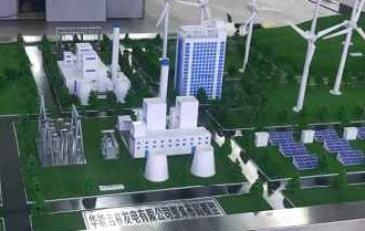 中国华能发电整体规划沙盘模型